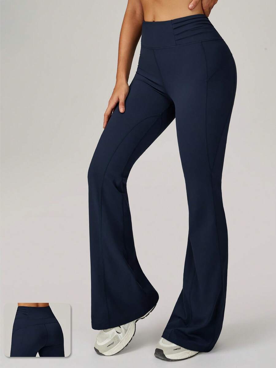 MASKERT Damen Hosen, Sporthosen, weite Hosen, Lässig Hosen, Yogahosen, Weite Bein Hosen, bequeme und hautfreundliche Leggings