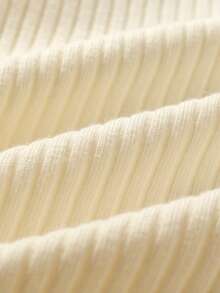 2pcs Set, Casual, Cute, Baby Boy Autumn Outfit, Soft & Comfortable, Cartoon Bear Embroidery, Knitted Crew Neck Long Sleeve Top And Elastic Waist Pants - Multicolor - View 10