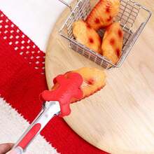 圣诞烘焙套装，厨房和家庭烘焙工具组合，硅胶擀面杖，打蛋器，食物夹，饼干模具圣诞节圣诞装饰品圣诞睡衣圣诞礼物圣诞装饰 - 多色 - 查看 4