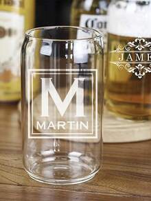 Vasos de cerveza personalizados de 16 onzas, vasos de cerveza personalizados, artículos esenciales para el bar en casa, regalos para fiestas de boda, regalos para padrinos de boda, utensilios de bar para despedida de soltero