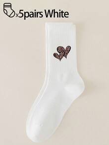 40只/30只/24只装男女通用舒适运动袜，适合运动和训练，女士长袜，适合休闲和商务穿着，抗菌、柔软、黑白配色，防臭、吸湿排汗、轻便透气，适合秋冬季节，另有20只/10只/8只/6只/4只/2只装可选。透气性极佳。 - 彩色 - 查看 52