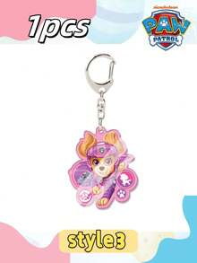 Paw Patrol 1pc Woof Team Cartoon Pendant Backpack Clothing Hanger Cartoon Keychain Holiday Party Decoration Hanger The Best Holiday Gift For Good Friends, Party Atmosphere Decoration, Perfect Party Decoration, Home Decoration Ornaments,