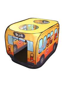 儿童室内外游戏屋帐篷，免工具安装，便携式设计，多种卡通图案，易于折叠和存放，深受男孩和女孩的喜爱，万圣节派对装饰，圣诞节/生日礼物 - 彩色 - 查看 21