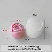 Moules en silicone multi-tailles pour boutons de rose, outils de fabrication de résine, décoration de fête d'anniversaire, cadeaux de la fête des mères