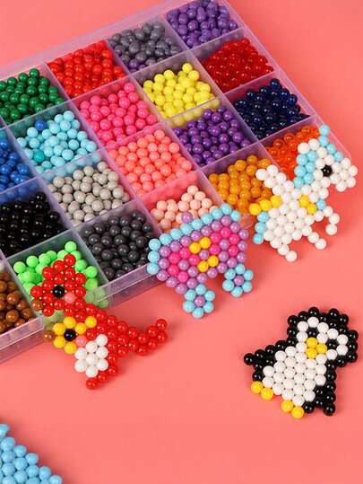 Magic Water Beads DIY Set - Children's Creative Handmade Toys, Ideal Christmas Gifts For Boys And Girls, Preschool Concentration Training Toys,School Supplies,Children's Gifts,Party Favors, Birthday Gifts, Classroom Prizes,Portable Travel Handmade Toy,Children's Craft Activities,Children's Gifts