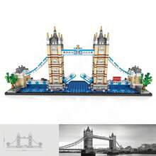Juego bloques construcción Tower Bridge, famosa colección kits de construcción, adecuado para adultos y niños - TOY766 - Ver 3