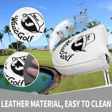 1 High-Quality Peter Pan Golf Club Head Protective Case, Dust-Proof And Durable Golf Club Head Protective Case, Providing The Best Protection For Your Golf Clubs