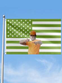 1 件多种尺寸定制户外旗帜，照片定制户外旗帜，7 月 4 日定制，DIY，双面旗帜，庭院装饰，户外装饰，家居装饰，适合所有季节，家庭礼物，个性化礼物，不含旗杆 - 彩色 - 查看 6