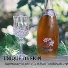 1/3/6/12/24 pezzi Bicchieri da champagne vintage da 7 once (circa 198,4 g), infrangibili, riutilizzabili, calici vintage (trasparenti)