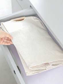 1pc Large Linen Dirty Clothes Storage Basket, Household Laundry Hamper, Indoor Multipurpose Storage Bin, Waterproof Bathroom Dirty Clothes Basket, Toys & Snacks Storage Organizer