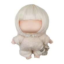 Novo Conjunto de Perucas de Boneca de 15-17cm de 1st/2nd/3rd Geração, Penteado Bobo Fofo, Adequado para Fantasia de Boneca , Festa, Festival, Styling de Feriado