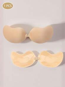 2 piezas Sujetadores adhesivos de silicona | Sujetador invisible sin tirantes con efecto push-up para mujeres | Esencial para vestidos sin espalda - Cubre pezones autoadhesivos con soporte de elevación - Multicolor - Ver 26