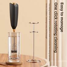 1pc High-Quality Stainless Steel Milk Frother, Quick Foaming, Dense Milk Foam, Enhances Coffee Experience - Multicolor - View 8