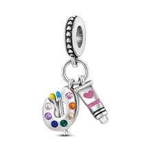 Smart Bear Pendant Charm, Ballet Shoe Charm Jewelry, Dreamcatcher Heart Design, Cute Accessory For Women & Girls