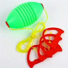 1 个家庭户外互动拔河球 - 培养力量和协调性，持久鲜艳的色彩 - 圣诞节、万圣节、感恩节的完美节日礼物，增强运动技能和有趣的游戏时间，亲子互动礼物，感官训练运动游戏玩具，训练手臂力量锻炼户外游戏儿童玩具 - 彩色 - 查看 9