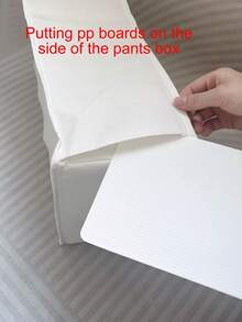 1 件 960D 牛津布衣柜整理箱，衣服整理箱，双手柄折叠储物箱，织物储物箱 - 米色 - 查看 6