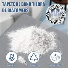 60x39cm Tapete para Baño Diatomita, Tapete Piedra para Secado Rápido, Alfombra de Baño Antideslizante Superabsorbente, Adecuado para Sala de Estar, Ducha y Dormitorio - 1 - Ver 8