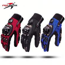 1双触摸屏摩托车骑行手套全指硬关节安全手套Motos Luvas越野摩托车防护装备赛车手套 - A - 查看 2