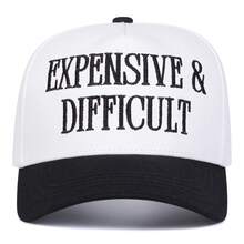 1Piece Men Letter Embroidered Patchwork Baseball Cap Five-Sided Hat Outdoor Adjustable Sunscreen Leisure Hat Spring Autumn Travel Tourism Beach Vacation - 彩色 - 查看 3