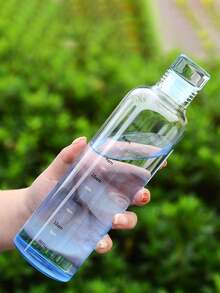 Kreatywne butelki z etykietami czasowymi, butelki i pojemniki z podziałką czasową, przezroczyste plastikowe butelki samochodowe, przenośne butelki porcjujące o dużej pojemności, przenośne pojemniki porcjujące do turystyki i wspinaczki górskiej, odpowiednie do użytku na świeżym powietrzu, na kempingu, w podróży służbowej i na wycieczce