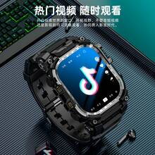 LOKMAT APPLLP 7 MAX 智能手表，2.06 英寸 AMOLED 显示屏，支持 4G/5G SIM 卡，兼容安卓和 iOS 设备，配备 180° 旋转高清摄像头，支持蜂窝数据、Wi-Fi、第三方应用下载，搭载安卓 8.1 操作系统 - APPLLP 7 MAX - 查看 12