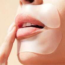 1 片硅胶唇贴可重复使用透明唇贴护肤工具 - 白色 - 查看 12