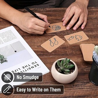 1 盒 500 张手工卡片 - 高品质纸张，适合 DIY 卡片、明信片、书签、便条和手工礼品 - 耐用且多用途的纪念品