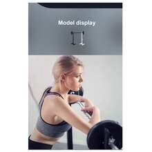 Soporte para mancuernas de altura regulable, color negro