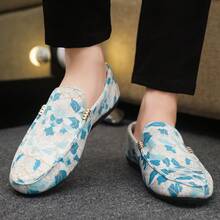 Slip-On Casual Loafers For Men, Breathable & Versatile - Blue - View 5