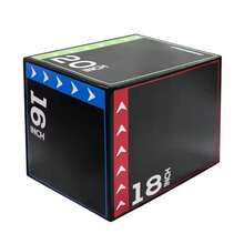 HAADI Soft Plyometric Jump Box For Home Gym Workout CrossFit Training Fitness Equipment Foam Padded Exercise Box For Strength & Cardio Training - A - View 8