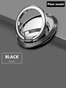 1 buc Suport magnetic circular rotativ la 360° cu inel metalic și suport pentru telefon, suport magnetic ultra-subțire pentru telefon auto compatibil cu iPhone, telefon Android, cadou pentru ziua de naștere, familie, prieteni, suport pentru telefon, accesorii pentru telefon