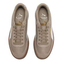 Puma 男鞋 女鞋 T字頭翻毛皮板鞋 Club II Era舒適戶外低筒板鞋 淺卡色日常運動休閒鞋 拼接鞋面復古板鞋397447-35 - 冰咖色-彪馬白 - 查看 4