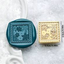 CYFUN DESIGN 1PC 3D Relief Christmas Tree Wax Seal Stamp Head, Christmas Sealing Wax Stamp, Gift Package Wax Seal, Christmas Gift Wax Seal Kit, Wax Sealing Stampfor Envelopes Christmas Cards Wedding Invitations For Christmas Gift Packing - Gold - View 20