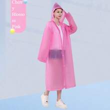 1 قطعة معطف مطر خفيف الوزن للتخييم والرحلات البرية، معطف مطر مُسمك، دافئ ومقاوم للرياح، مناسب للتسلق والتخييم والعمل والسيناريوهات الممطرة والدراجات في فصلي الخريف والشتاء