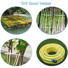 200/300/400 件装重型尼龙扎带套装 - 多尺寸（4/6/8/10 英寸）自锁式扎带，50 磅拉力强度，适用于室内外环境，可用于家庭、办公室、花园、工作室的线缆管理、棚架和捆扎，园艺工具配件，重型扎带，办公线缆整理器，汽车维修用品，旅行必备品 - 黑色 - 查看 7