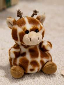 1pc Forest Animal Plush Pendant, Girls Bag Charm, Holiday Small Gift - Multicolor - View 16