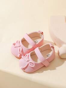 Zapatos para primeros pasos de bebé de 0 a 1 año, zapatos de bebé con lazo y cordones