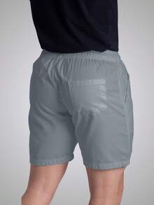 Mauricinho Men's Twill Denim Shorts Set, 3 Colored Bermuda Shorts, Premium Quality - 灰色/米色/黑色 - 查看 9
