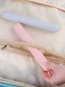 4 Peças Capa de Escova de Dentes, Estojo para Escova de Dentes, Capa Protetora Portátil para Escova de Dentes, Estojo de Viagem Multifuncional e Leve para Escova de Dentes, Estojo de Armazenamento de Escova de Dentes, Adequado para Viagens, Camping, Academia, Escola, Capa de Escova de Dentes de Viagem