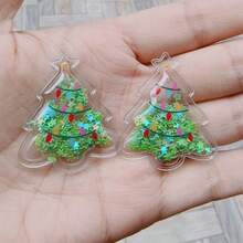 2pcs Christmas Trap Charm Refrigerator Magnets - With Santa Claus, Tree, Deer, Snowman Designs, Fun And Decorative Kitchen And Office Magnets Suitable For Whiteboards And Refrigerators, Ideal Gifts For Thanksgiving, Christmas