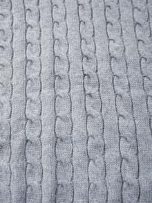 Unisex Classic Drawstring Solid Color Casual Loose Knit Pullover Sweater, Long Sleeve Drop Shoulder Crew Neck Sweater Top, Suitable For Spring, Autumn, Winter