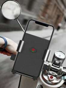 1 件电动自行车/摩托车车把手机支架，快速锁定手机导航支架 - 彩色 - 查看 5