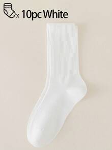 40只/30只/24只装男女通用舒适运动袜，适合运动和训练，女士长袜，适合休闲和商务穿着，抗菌、柔软、黑白配色，防臭、吸湿排汗、轻便透气，适合秋冬季节，另有20只/10只/8只/6只/4只/2只装可选。透气性极佳。 - 彩色 - 查看 26