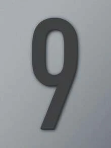 1 套 0-9 自粘彩色透明邮箱号码：酒店和办公室装饰门牌贴纸，金属饰面数字，耐用墙面装饰，适用于感恩节、万圣节、圣诞节房间装饰