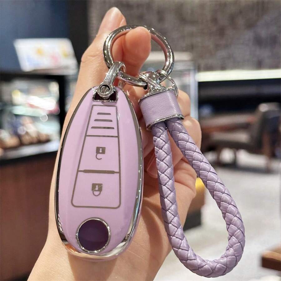 钥匙包外壳 适用于铃木 适用于维特拉 适用于雨燕 适用于伊格尼斯 适用于基泽西 SX4 适用于巴雷诺 适用于 Ertiga 适用于巴雷诺 保护套 钥匙扣 圣诞礼物 - 彩色 - 查看 1