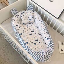 New Design Portable Infant Bed Crib, Foldable Baby Nest Bassinet, Removable & Washable Baby Recliner