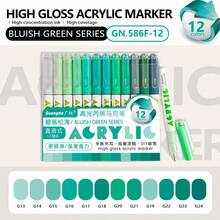 GuangNa 168 Colors Acrylic Gel Pen Set, 1.0mm Bullet Tip, High Color Intensity, Gradient Color Design, Suitable For Writing, Drawing, Doodling, Can Be Used On Various Surfaces - Multicolor - View 25