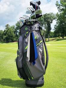 3 Pieces Of Waffle-Weave Golf Towels In Multiple Styles (30cm X 30cm), Golf Club Cleaning Towels