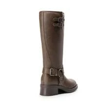 Women Knee-High Boots - Brown - View 8