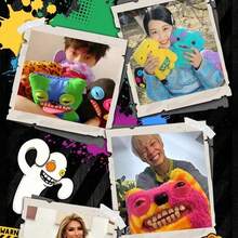 Spin Master Fuggler Funny Ugly Monster Laboratory Misfits, Official Genuine 9 Inch Plush Rabid Rabbit Oogah Boogah Sir Belch Mixed Color, Holiday Birthday Collectible Gift Funny Doll For Kids And Adults